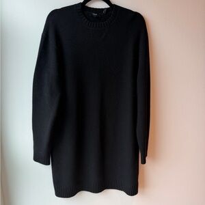 Theory Black Women's Sweater Dress